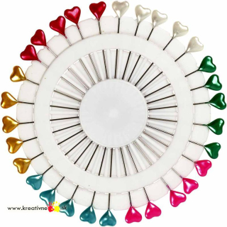 Špendlíky srdiečko 150 ks