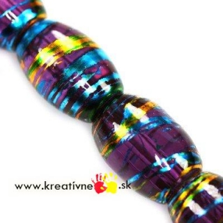 Cosmic korálky oval (80 cm)