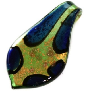 Lampwork prívesok Slza 1 ks