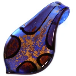 Lampwork prívesok Slza 1 ks