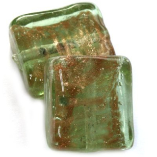 Lampwork korálky Obdĺžnik 2 ks