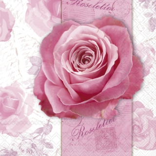 Servítky Rose Letter, 1 ks