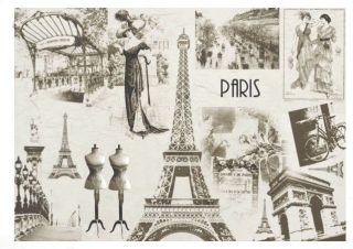 Ryžový papier Paris