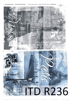 Ryžový papier Paris
