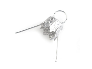 Závesné očká zapichovacie 2,5x2,7cm, 10ks
