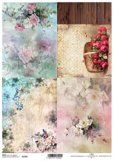 Ryžový papier Vintage