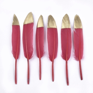 Ozdobné husacie perie 10ks