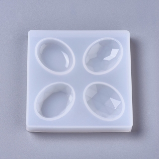 Silikónová forma Kabošon 97x97x12.5mm, 1ks