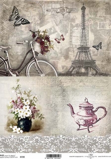 Ryžový papier Paris