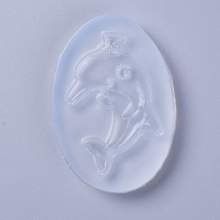 Silikónová forma Delfín 82x55x7mm, 1 ks