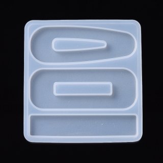 Silikónová forma Sponky 75x70.5x3.5mm, 1 ks