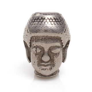 Korálka Budha z 304 nerezovej ocele 13.5x10x10mm, 2 ks