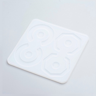 Silikónová forma Prívesky na náušnice 150x143x5mm, 1 ks