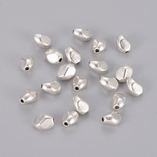 Kovové korálky bezolovnaté a bez kadmia 7.5x6x5mm, 10 ks