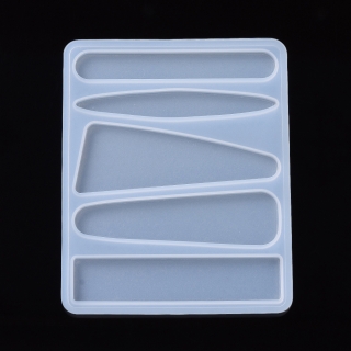 Silikónová forma Sponky 98x78.5x3.5mm, 1 ks