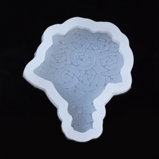 Silikónová forma Kvety 57x50x13mm, 1 ks