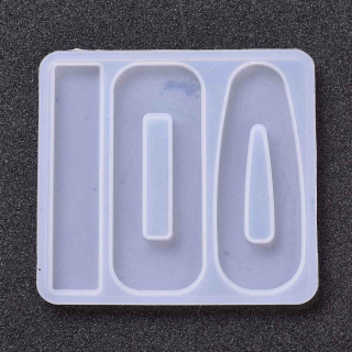 Silikónová forma Sponky 70x75x4mm, 1 ks