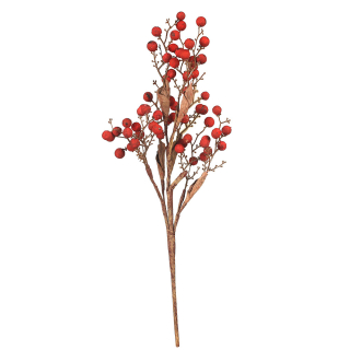 Vetvička hlohu s bobuľami, 1 vetvička