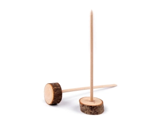 Drevený stojan / podstavec 16cm, 1 ks