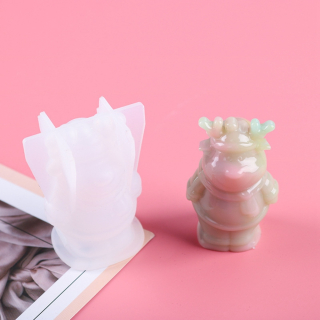 Odlievacia forma na sviečky Jeleň 50x37x62mm, 1 ks