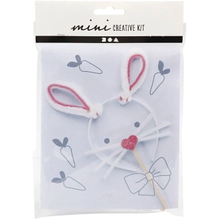 Mini kreatívna sada na výrobu masky Veľkonočný zajačik