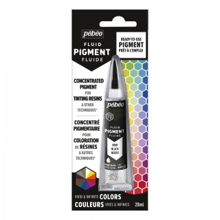 PENTART tekuté farbivo do živice Čierna, 20 ml