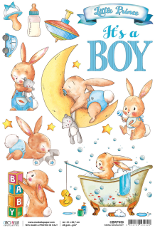 Ryžový papier NINNA NANNA BOYL A4, 1 ks