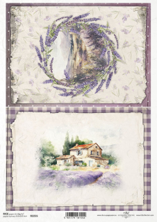 Ryžový papier Levanduľa A4, 1 ks