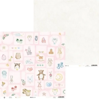 Obojstranný papier Baby Joy 30,5x30,5cm , 1 ks