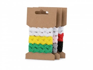 Vlnitá Stuha sada 5mm, 3x1m