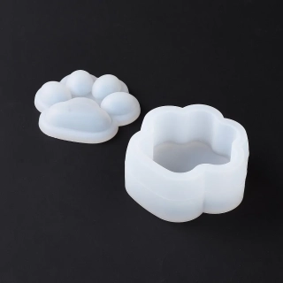 Silikónová forma Miska Labka 94x86x17mm & 93x88x41mm, 1 sada