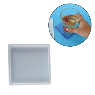 Silikónová forma Podšálka 100x100x10mm, 1 ks