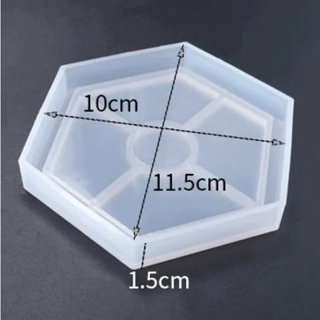 Silikónová forma Podšálka 115x100x15mm, 1 ks