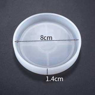 Silikónová forma Podšálka 86x14mm, 1 ks