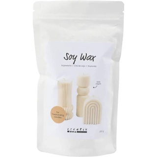 Sójový vosk pre voľno stojace sviečky, 250 g