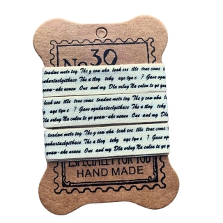 Bavlnená stuha 1,5cm, 1,80 m