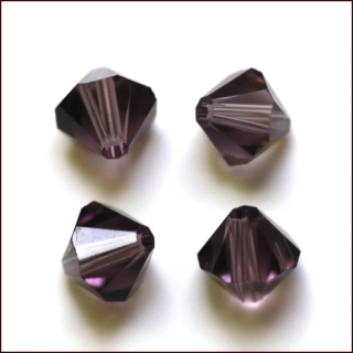 Sklenené brúsené korálky 10x10mm, 10 ks