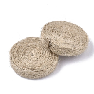Jutová kolieska 35x7.5mm, 10 ks