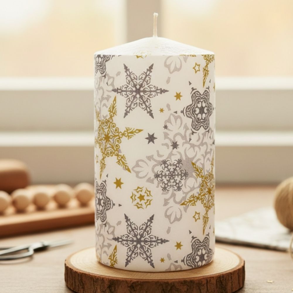Decoupage na sviečku