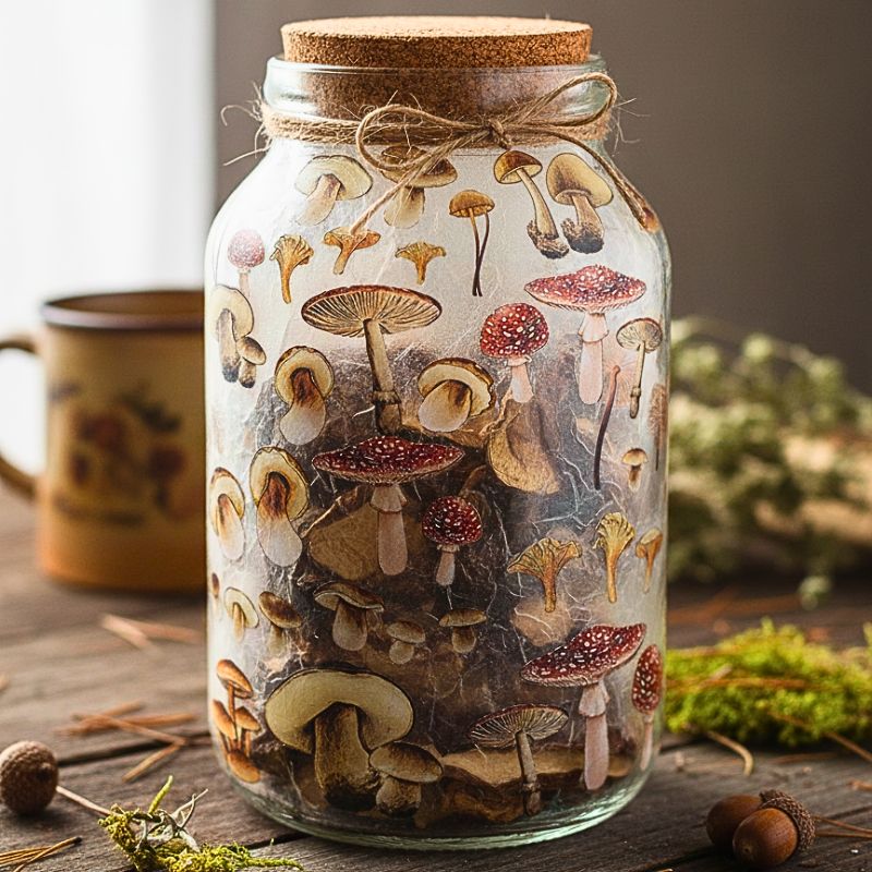 Dekupáž na fľaši