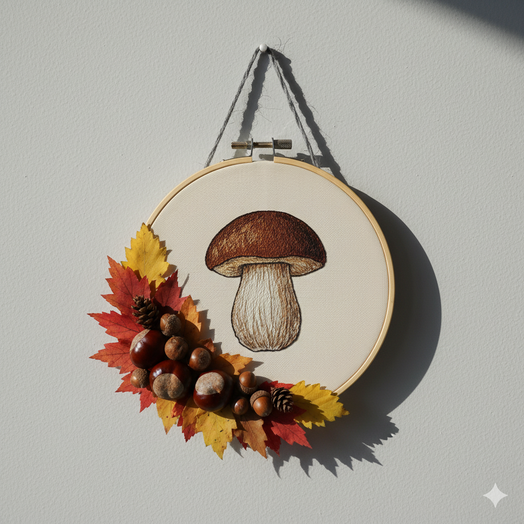 Jesenná výšivka